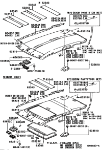 6330644020B4-TRIM SUB-ASSY, SUNSHADE