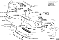 521110R060-BAR, FRONT BUMPER