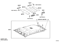 633100R400C0-HEADLINING ROOF