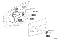 6920603040-HANDLE SUB-ASSY, FRONT DOOR INSIDE, LH