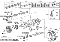 134080C040-PULLEY, CRANKSHAFT