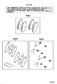 0446528171-PAD KIT, DISC BRAKE