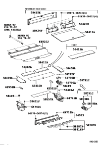 5838748050B0-PLATE, REAR FLOOR FINISH