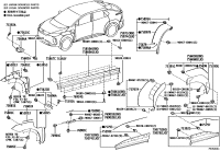 750730R170-MOULDING SUB-ASSY