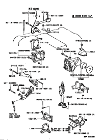 1237262080-INSULATOR ENGINE