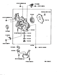9031140013-ENGINE OIL PUMP