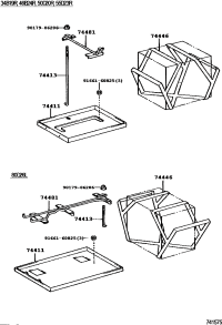 7441195J03-CARRIER, BATTERY