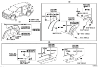 750730R151C0-MOULDING SUB-ASSY
