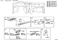 5540502A51C0-PANEL SUB-ASSY, INSTRUMENT CLUSTER FINISH, CENTER