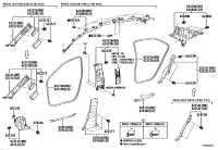 6248002480B0-GARNISH ASSY, ROOF SIDE, INNER LH