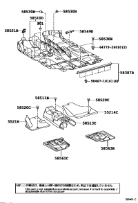5838742050B0-PLATE, REAR FLOOR FINISH