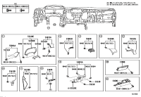5501108080C1-Ornament sub-assy, instrument panel, no.1