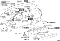6011708030-COVER SUB-ASSY, FRONT PILLAR, UPR RH