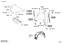5334108040-INSULATOR, HOOD