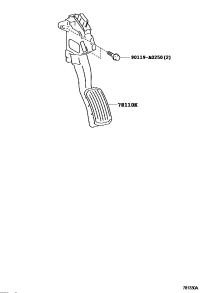 7811006040-SENSOR ASSY, ACCELERATOR PEDAL
