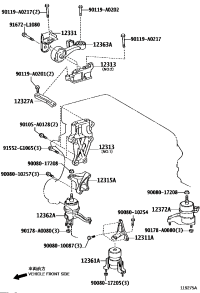 123720V020-INSULATOR ENGINE