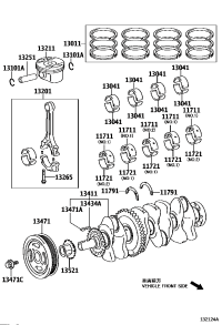 134010V011-CRANKSHAFT