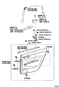 6764047200C0-PANEL ASSY, RR DOOR