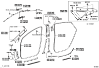 6241347030B0-GARNISH, CENTER PILLAR, LOWER RH