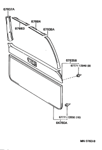 679356001003-GARNISH, BACK DOOR