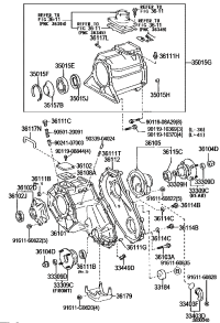 3501535041-ADAPTER, TRANSFER, REAR
