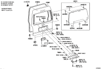 6810526211-GLASS SUB-ASSY, BACK