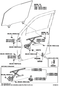 687100D030-HINGE ASSY, FRONT DOOR, UPPER RH