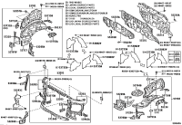 532080K010-SUPPORT SUB-ASSY, HOOD LOCK