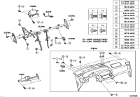 7396007060-AIR BAG ASSY, INSTRUMENT PANEL PASSENGER W/O DOOR