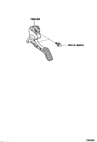 7811007011-PEDAL ASSY-ACCELERATOR