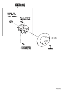 4243106110-DISC, REAR