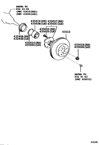 4351206090-DISC, FRONT