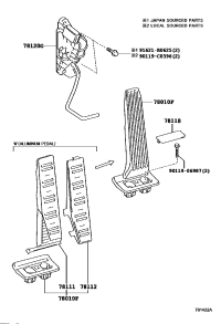 7810130100-PEDAL ASSY-ACCELERATOR