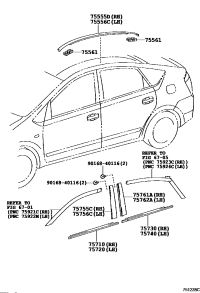 7571047010-MOULDING ASSY, FR