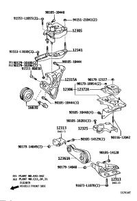 1230521190-INSULATOR SUB-ASSY, ENGINE MOUNTING, RH