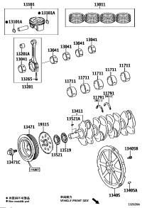 130410T03001-BEARING, CONNECTING ROD