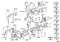 9046708046C0-CLIP (FOR ROOF SIDE GARNISH)