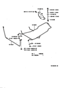 5190326360-CARRIER ASSY, SPARE WHEEL