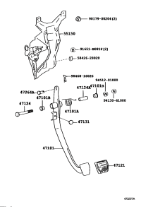 9050832035-SPRING(FOR BRAKE PEDAL RETURN)