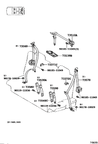 7313958010A0-Cover, s/belt shaft