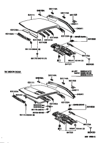 6314233900-REINFORCEMENT, ROOF PANEL, NO.2