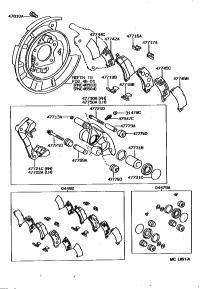 0449233010-PAD KIT DISC BRAKE