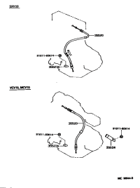 3552033030-CABLE ASSY, THROTTLE