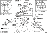 171400P180-MANIFOLD SUB-ASSY, EXHAUST, RH