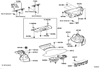 583870P021C0-PLATE, REAR FLOOR FINISH