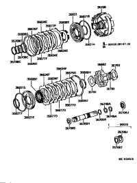 3579130020-CLUTCH ASSY-ONE WAY