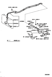 3292228100-TUBE, OIL COOLER OUTLET, NO.1