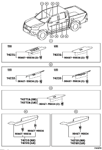 742310K611-PANEL, FR DOOR