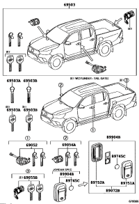 690050KB10-CYLINDER SET, LOCK