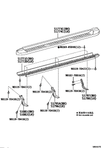 517010K010-COVER SUB-ASSY STEP